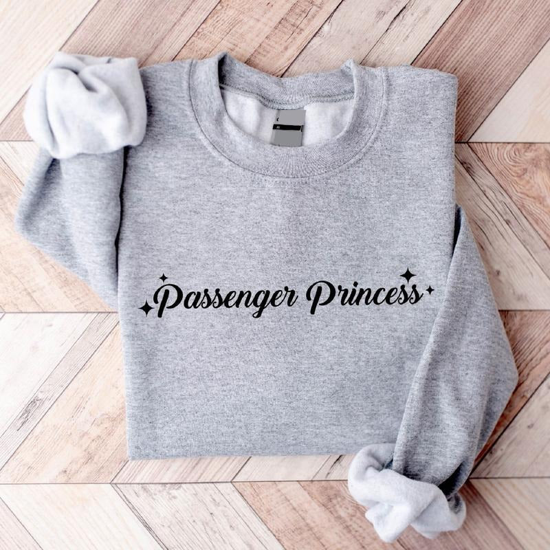 Passenger Princess Funny Girlfriend Summer Trip - Adult & Kids T-Shirts, Sweatshirts & Hoodies apparel design preview 1