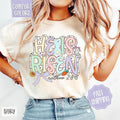 Pastel He Is Risen Comfort Colors Easter Religious - Adult & Kids T-Shirts, Sweatshirts & Hoodies apparel design preview 1