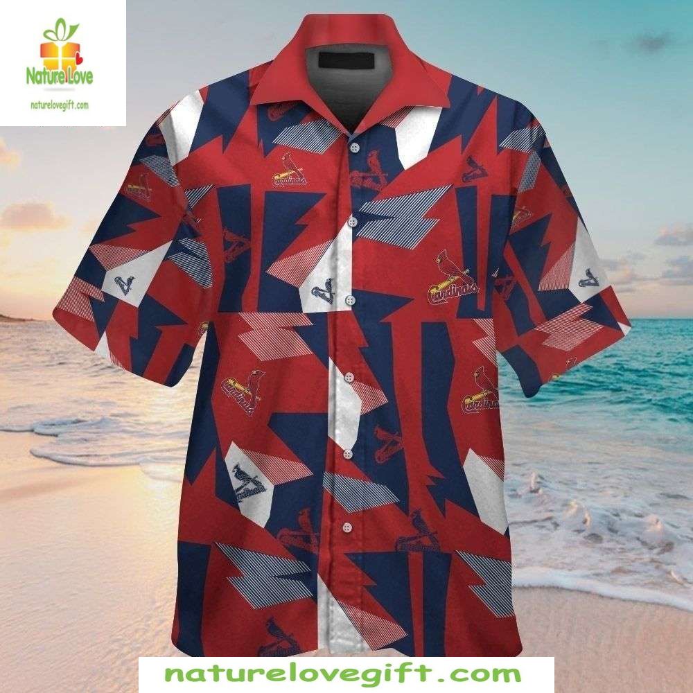 St Louis Cardinals Hawaiian for Men MLB Baseball - Adult & Kids T-Shirts, Sweatshirts & Hoodies apparel design preview 1