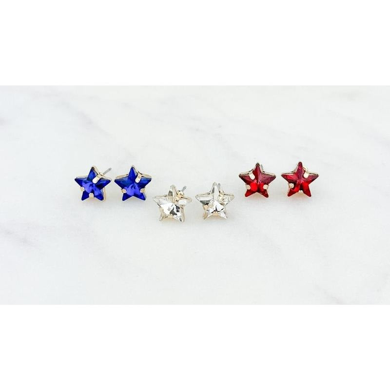 Patriotic Star Stud Set - Adult & Kids T-Shirts, Sweatshirts & Hoodies apparel design preview 1