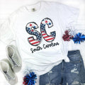 Patriotic States Comfort Colors White - Adult & Kids T-Shirts, Sweatshirts & Hoodies apparel design preview 1