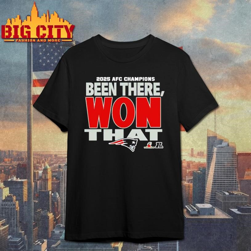 Patriots AFC Champions 2025 - Adult & Kids T-Shirts, Sweatshirts & Hoodies apparel design preview 1