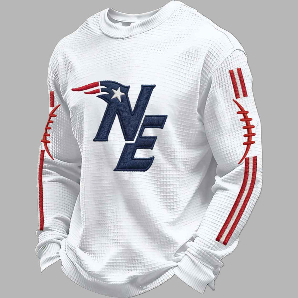 Patriot NE Waffle Sweatshirt 3D Sweater - Gift Idea product image