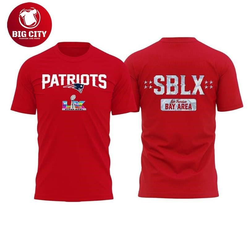 Patriots SBLX Bay Area Champions Two Sided - Adult & Kids T-Shirts, Sweatshirts & Hoodies apparel design preview 1