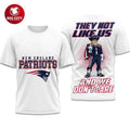Patriots They Not Like Us And We Don't Care Two Sided - Adult & Kids T-Shirts, Sweatshirts & Hoodies apparel design preview 1