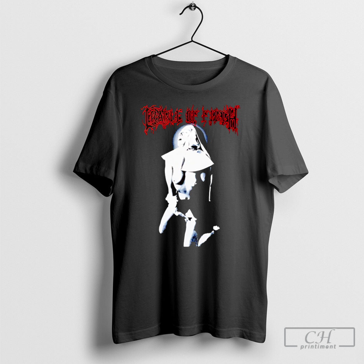 Patron Of The New Cradle Filth Cof Iconic Nun - Adult & Kids T-Shirts, Sweatshirts & Hoodies apparel design preview 1