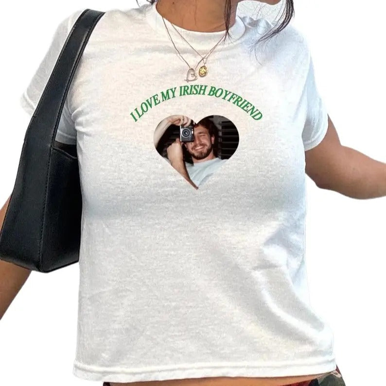 Paul Mescal I Love My Irish Boyfriend St Patty'S Day - Adult & Kids T-Shirts, Sweatshirts & Hoodies apparel design preview 1