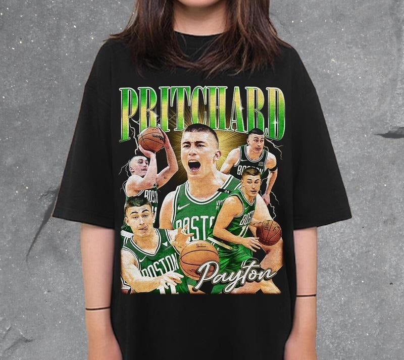 Payton Pritchard Vintage Rap Music Sport Movie Him - Adult & Kids T-Shirts, Sweatshirts & Hoodies apparel design preview 1