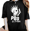 Pbs Is Punkk Funny Retro Punk Rock Parody Public - Adult & Kids T-Shirts, Sweatshirts & Hoodies apparel design preview 1