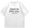 Peace Quote Pope Leo XIV Sustainable Cotton Retro 90s - Adult & Kids T-Shirts, Sweatshirts & Hoodies apparel design preview 1
