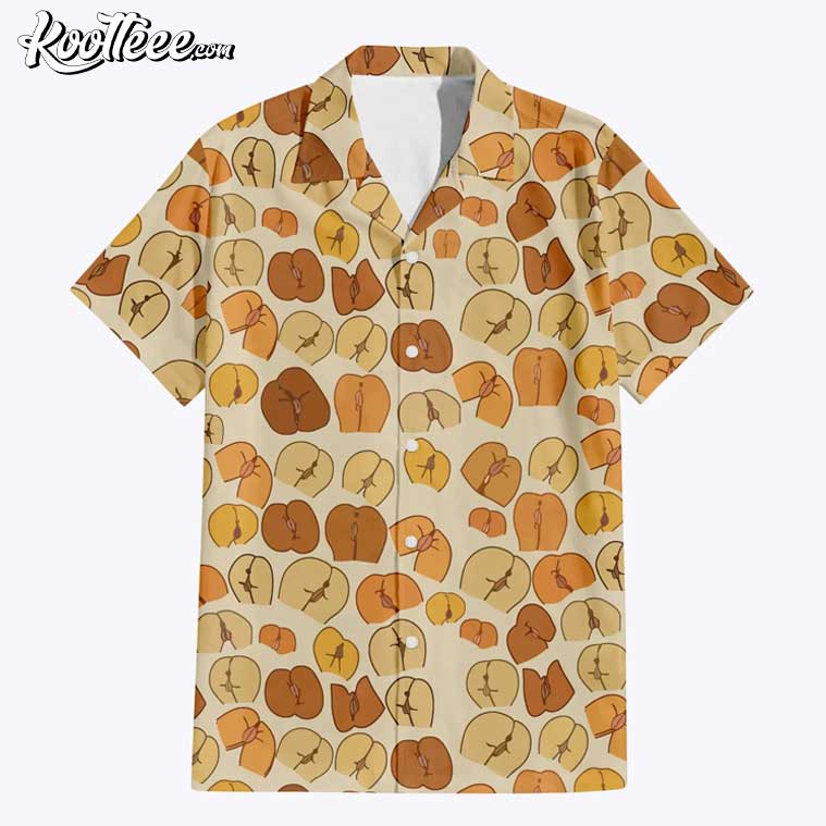 Peaches Butt Hawaiian - Adult & Kids T-Shirts, Sweatshirts & Hoodies apparel design preview 1