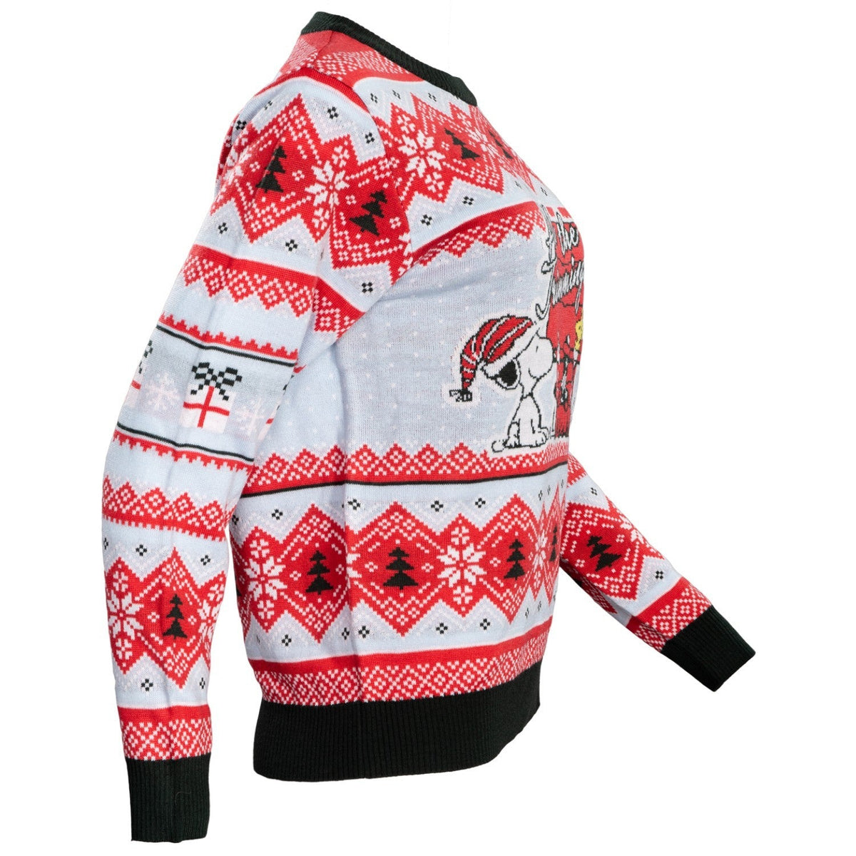 Peanuts House All the Trimmings Adult Unisex Ugly Christmas Sweater - Holiday Gift product image 4