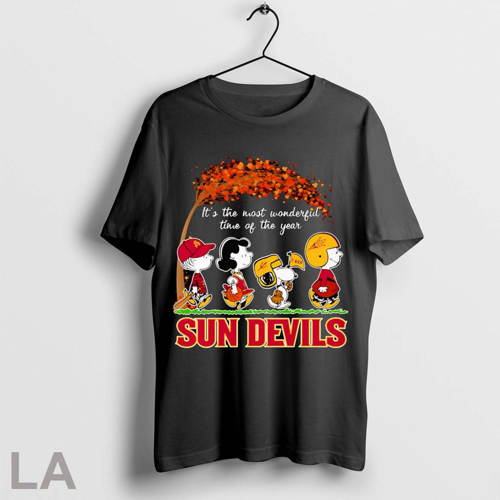 Peanuts Its The Most Wonderful Time Of Year Sun - Adult & Kids T-Shirts, Sweatshirts & Hoodies apparel design preview 1