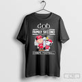 Peanuts X God First Family Second Then Kansas City - Adult & Kids T-Shirts, Sweatshirts & Hoodies apparel design preview 1