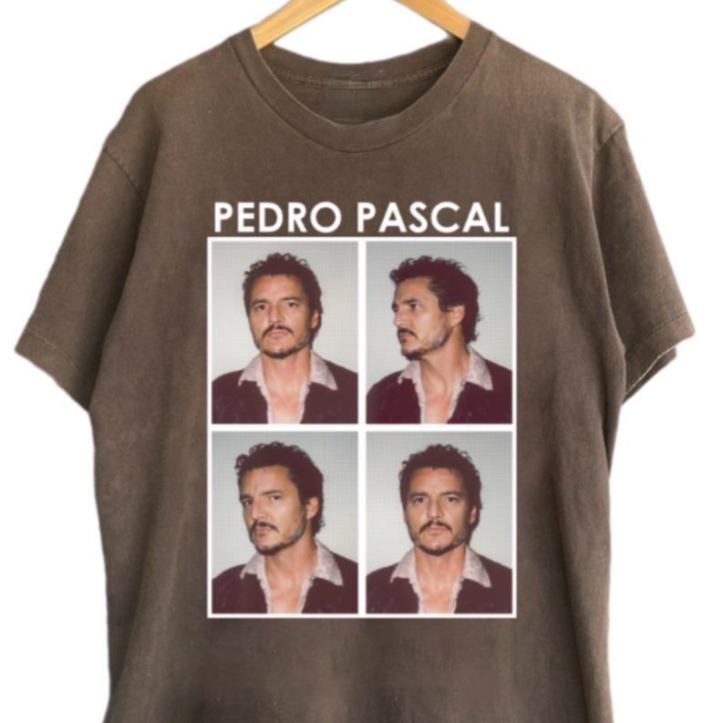 Pedro Pascal Meme Photo Daddy 90s Man - Adult & Kids T-Shirts, Sweatshirts & Hoodies apparel design preview 1