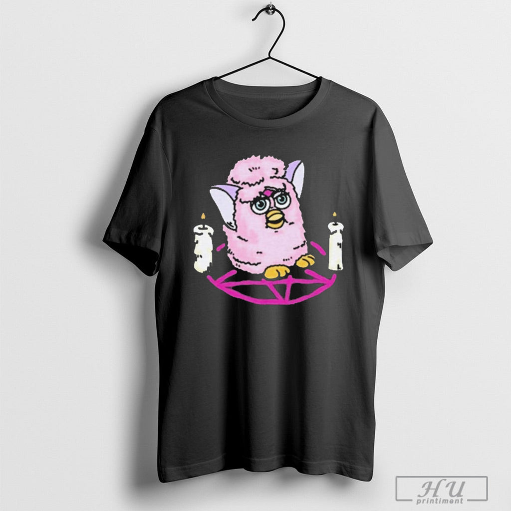 Pentagram Pal Furby Cursed Toy - Adult & Kids T-Shirts, Sweatshirts & Hoodies apparel design preview 1