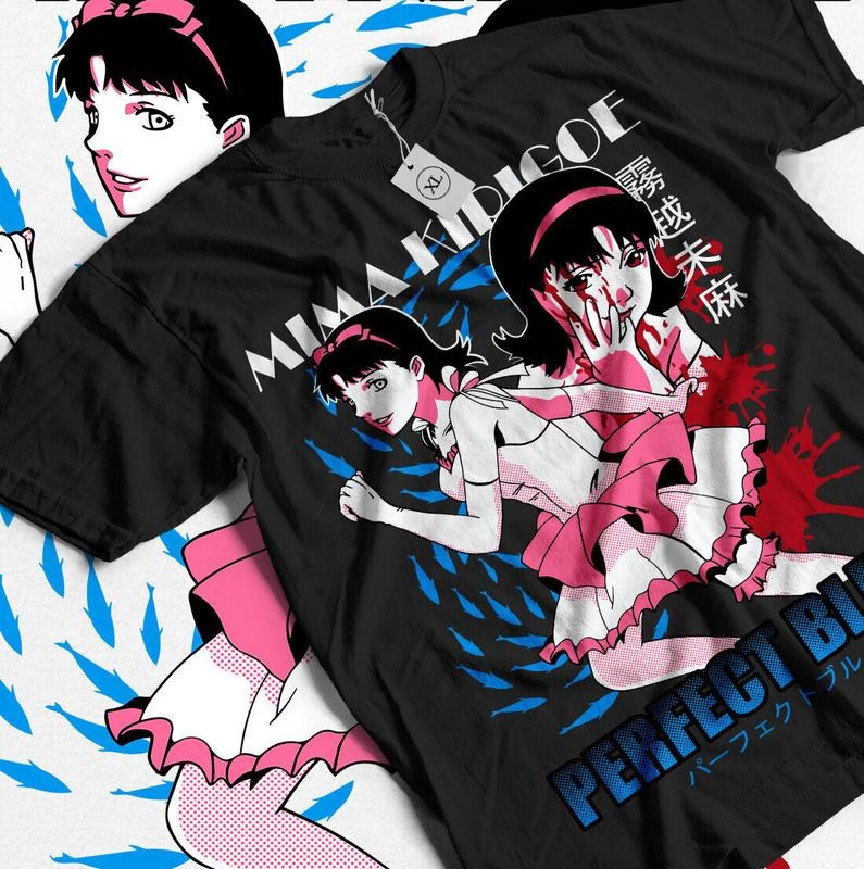 Perfect Blue S 4XL Horror Anime Mima Kirigoe - Adult & Kids T-Shirts, Sweatshirts & Hoodies apparel design preview 1
