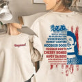 Peronalized Joe Dirt Merica July 4th DRG Funny - Adult & Kids T-Shirts, Sweatshirts & Hoodies apparel design preview 1
