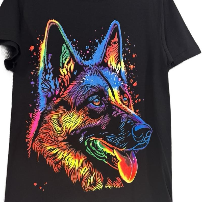 Perrito Colorful Dog Short Sleeve Casual Suitable All - Adult & Kids T-Shirts, Sweatshirts & Hoodies apparel design preview 1