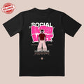 'Socially Friendly' 3D Cut Soft Glow Texture Comfort - Adult & Kids T-Shirts, Sweatshirts & Hoodies apparel design preview 1