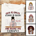 Personalized Coffee &Amp; Jesus Ag32 95O57 - Adult & Kids T-Shirts, Sweatshirts & Hoodies apparel design preview 1