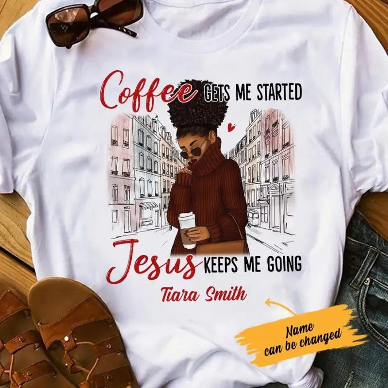 Personalized BWA Coffee Jesus AG272 85O36 - Adult & Kids T-Shirts, Sweatshirts & Hoodies apparel design preview 1