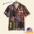Personalized Book Spine Pattern Hawaiian - Adult & Kids T-Shirts, Sweatshirts & Hoodies apparel design preview 1