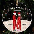 Personalized Expecting Family Acrylic Ornament - Adult & Kids T-Shirts, Sweatshirts & Hoodies apparel design preview 1