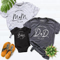 Personalized Family Name Mom Dad Baby Matching New - Adult & Kids T-Shirts, Sweatshirts & Hoodies apparel design preview 1