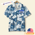 Personalized Hello My Name Is Book Lover Hawaiian - Adult & Kids T-Shirts, Sweatshirts & Hoodies apparel design preview 1