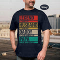Personalized Legend Husband Dad Grandpa Custom Daddy - Adult & Kids T-Shirts, Sweatshirts & Hoodies apparel design preview 1
