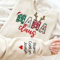 Personalized Mama Claus Names Custom Gigi Cute - Adult & Kids T-Shirts, Sweatshirts & Hoodies apparel design preview 1