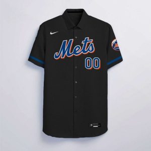 Personalized New York Mets All Over Print Hawaiian - Adult & Kids T-Shirts, Sweatshirts & Hoodies apparel design preview 1