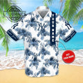 Personalized New York Yankees Hawaiian Ny Button Up - Adult & Kids T-Shirts, Sweatshirts & Hoodies apparel design preview 1