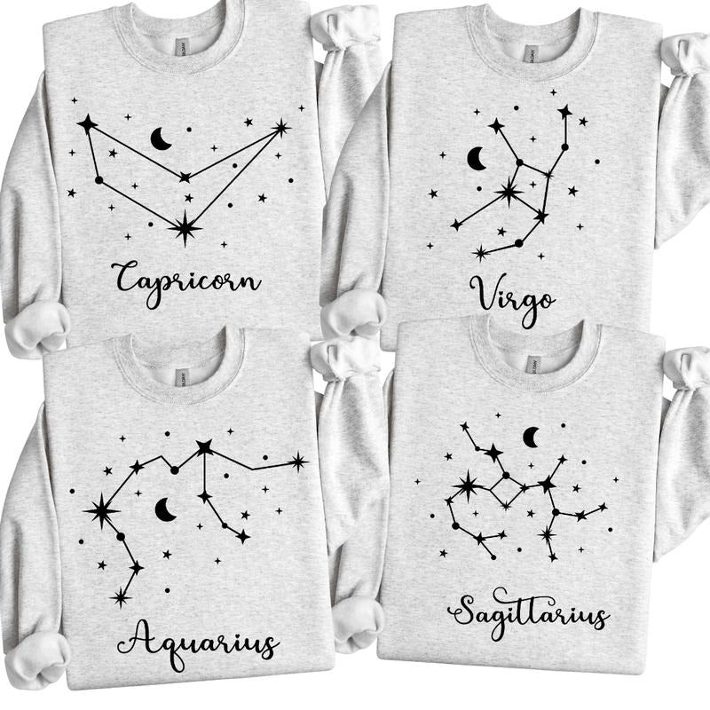 Personalized Zodiac Astrology Lovers Her Energy - Adult & Kids T-Shirts, Sweatshirts & Hoodies apparel design preview 1