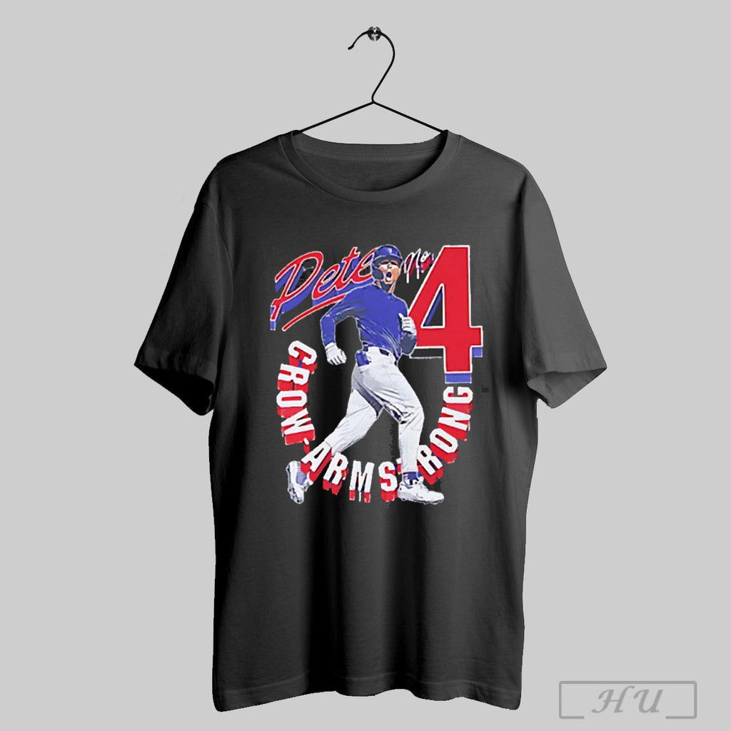 Pete Crow Armstrong Chicago Cubs Retro 2025 - Adult & Kids T-Shirts, Sweatshirts & Hoodies apparel design preview 1