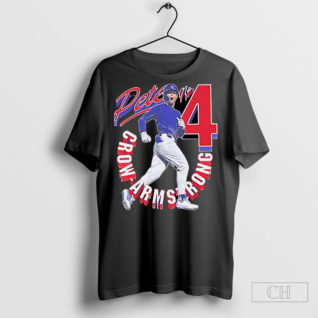 Pete Crow Armstrong Chicago Cubs Retro - Adult & Kids T-Shirts, Sweatshirts & Hoodies apparel design preview 1