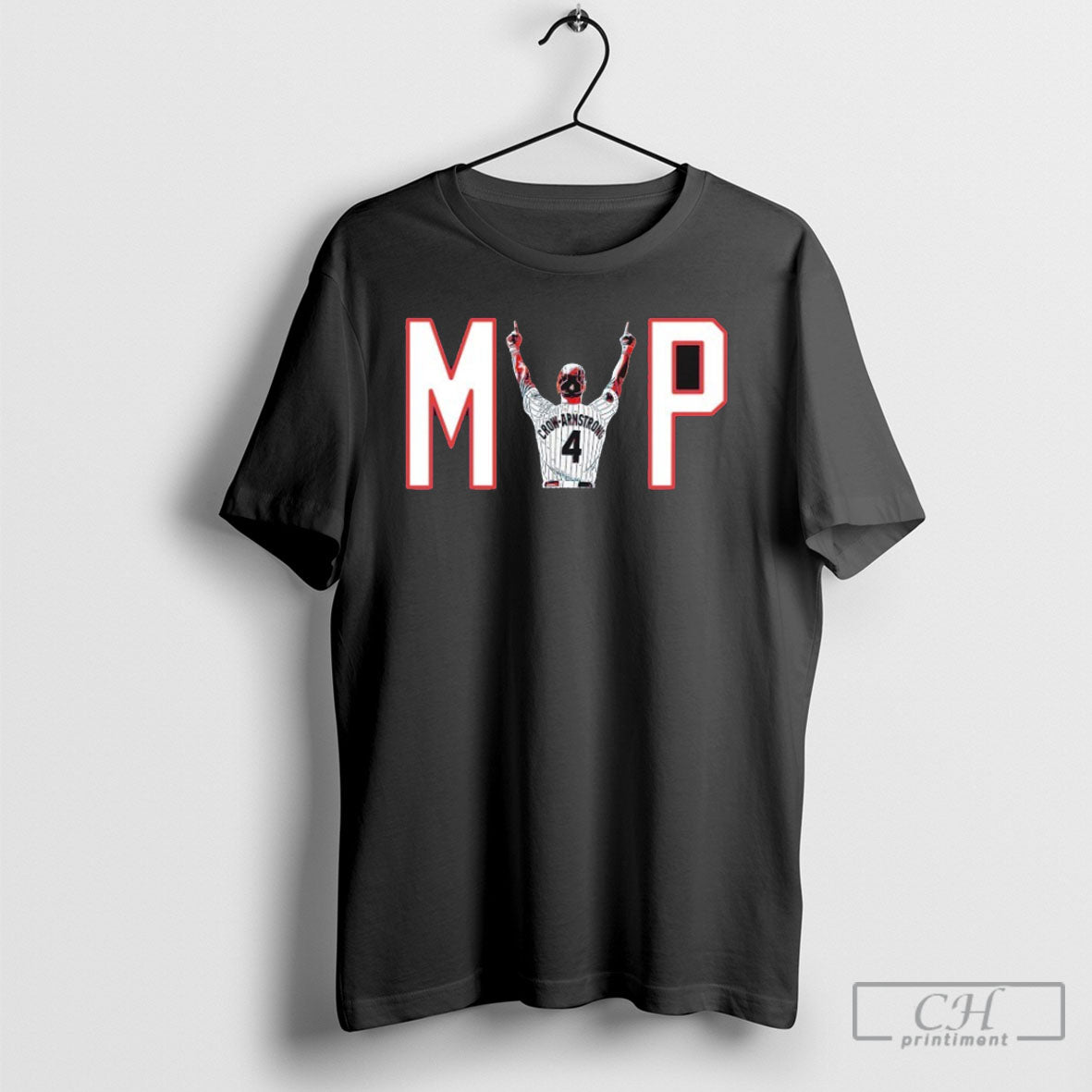 Pete Crow Armstrong Pca Mvp Chicago Cubs - Adult & Kids T-Shirts, Sweatshirts & Hoodies apparel design preview 1