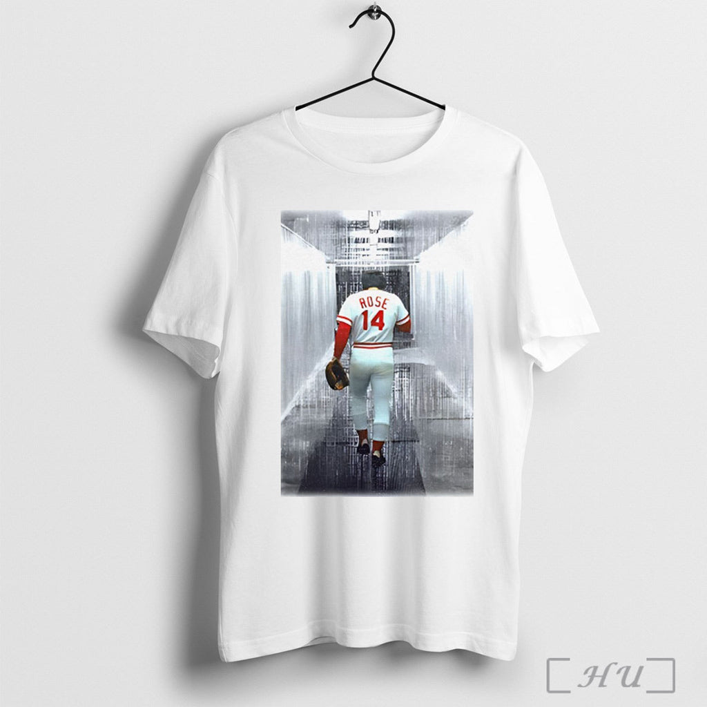 Pete Rose Cincinnati Reds In The Hall - Adult & Kids T-Shirts, Sweatshirts & Hoodies apparel design preview 1