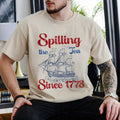 Petthouse Spilling Tea Since 1773 4th July Patriotic - Adult & Kids T-Shirts, Sweatshirts & Hoodies apparel design preview 1