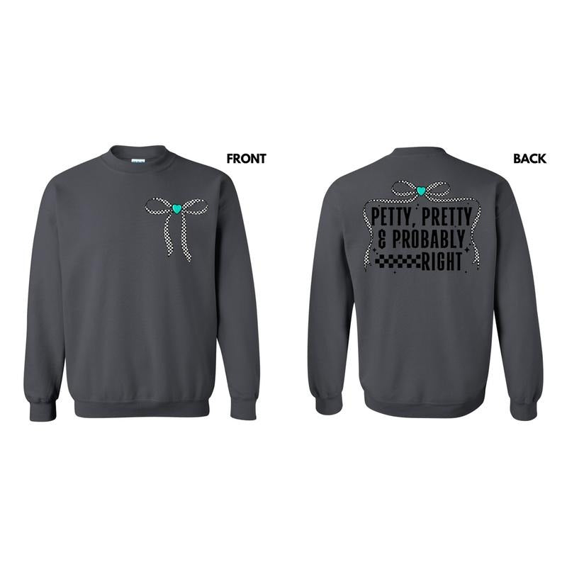 Petty Pretty - Adult & Kids T-Shirts, Sweatshirts & Hoodies apparel design preview 1