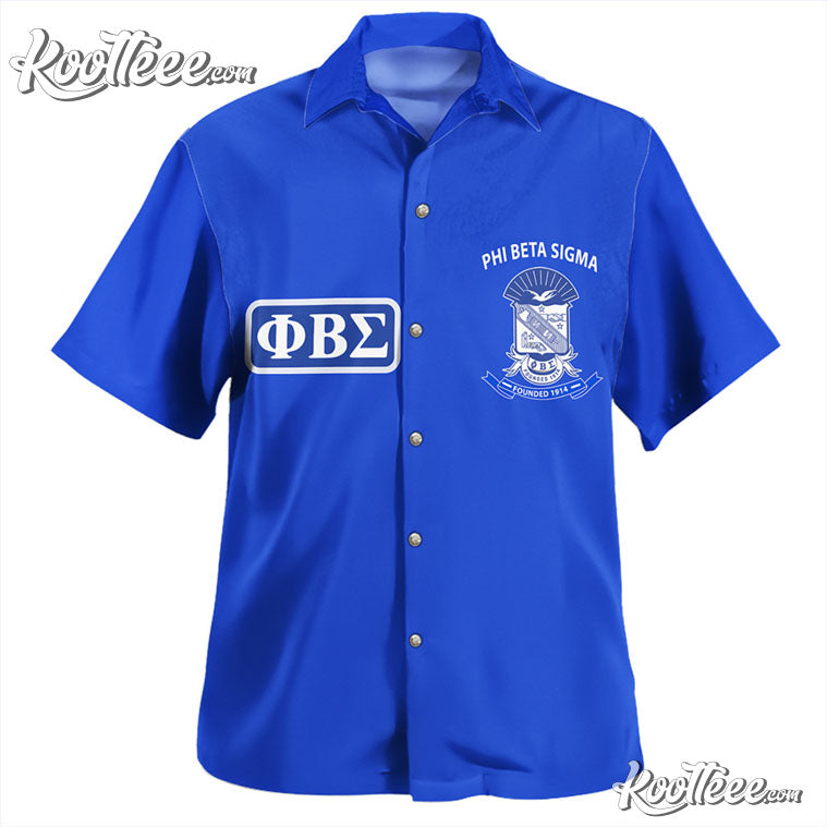 Phi Beta Sigma Frat Inc 1914 Hawaiian - Adult & Kids T-Shirts, Sweatshirts & Hoodies apparel design preview 1