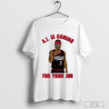 Philadelphia 76ers A I Is Coming For Your Job - Adult & Kids T-Shirts, Sweatshirts & Hoodies apparel design preview 1