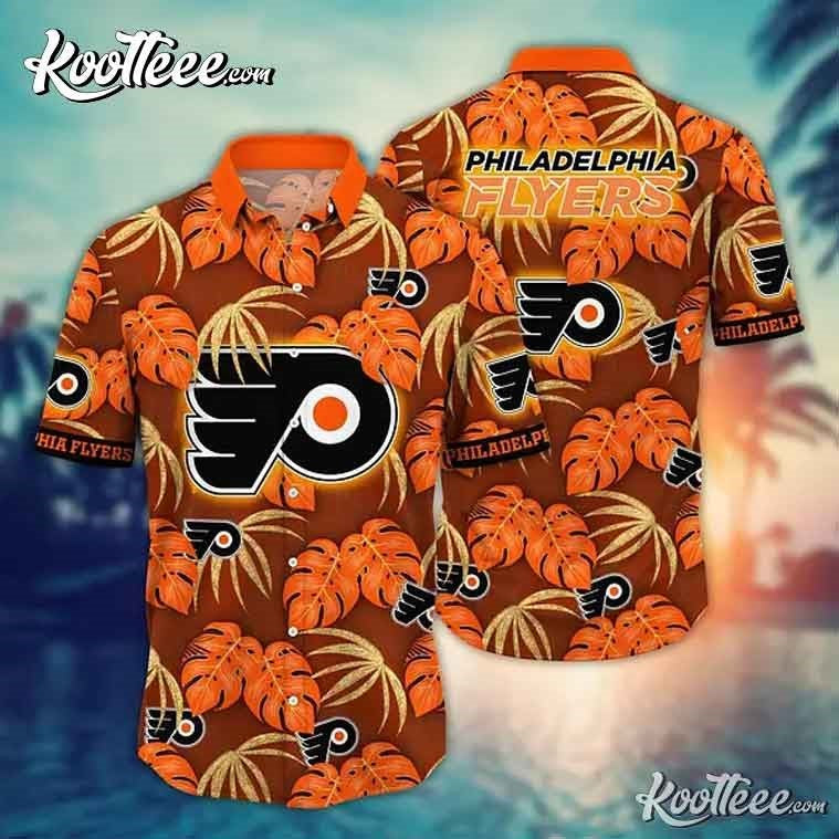 Philadelphia Flyers Aloha Hawaiian - Adult & Kids T-Shirts, Sweatshirts & Hoodies apparel design preview 1