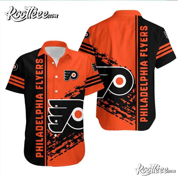 Philadelphia Flyers NHL Hawaiian - Adult & Kids T-Shirts, Sweatshirts & Hoodies apparel design preview 1