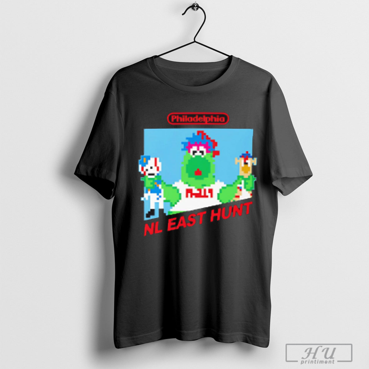 Philadelphia Nl East Hunt Video Games - Adult & Kids T-Shirts, Sweatshirts & Hoodies apparel design preview 1