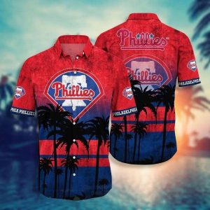 Philadelphia Phillies Aloha Beach Men Women Hawaiian - Adult & Kids T-Shirts, Sweatshirts & Hoodies apparel design preview 1