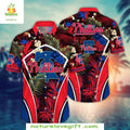 Philadelphia Phillies Hawaiian Floral Stripe Rally - Adult & Kids T-Shirts, Sweatshirts & Hoodies apparel design preview 1