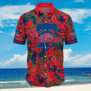 Philadelphia Phillies MLB Hawaiian July Soccer League - Adult & Kids T-Shirts, Sweatshirts & Hoodies apparel design preview 1