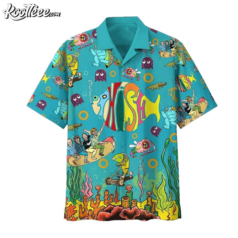 Phish Come Waste Your Time With Me Hawaiian - Adult & Kids T-Shirts, Sweatshirts & Hoodies apparel design preview 1
